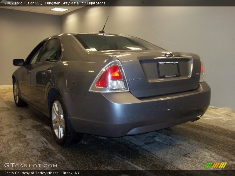 Tungsten Grey Metallic / Light Stone 2007 Ford Fusion SEL