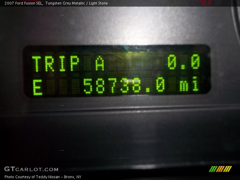 Tungsten Grey Metallic / Light Stone 2007 Ford Fusion SEL