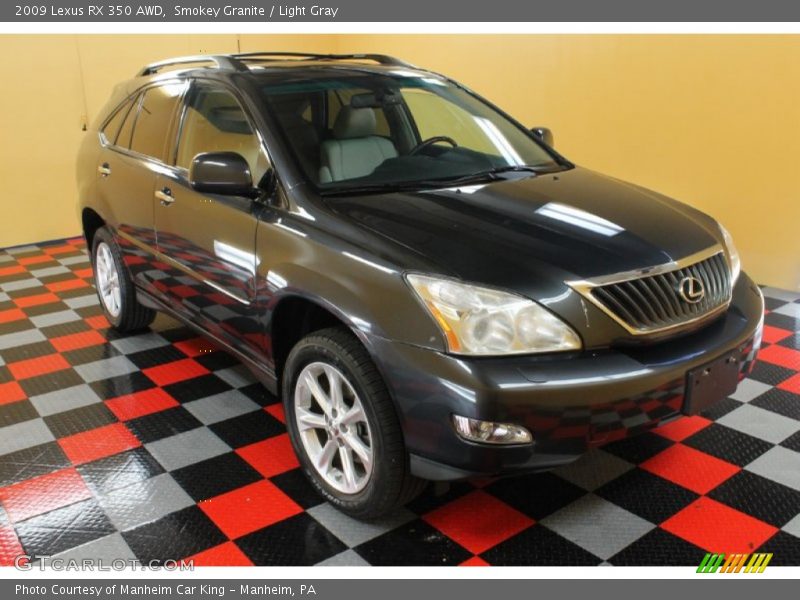Smokey Granite / Light Gray 2009 Lexus RX 350 AWD