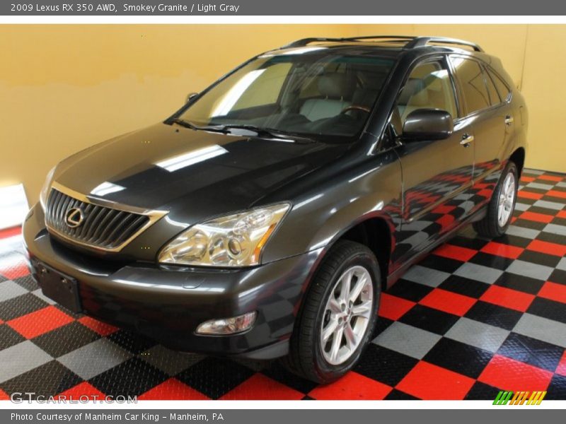 Smokey Granite / Light Gray 2009 Lexus RX 350 AWD