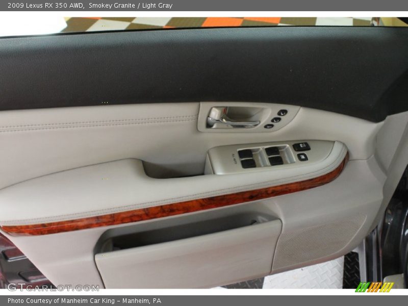 Smokey Granite / Light Gray 2009 Lexus RX 350 AWD