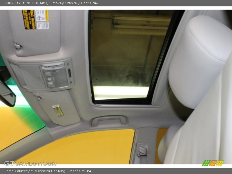 Smokey Granite / Light Gray 2009 Lexus RX 350 AWD