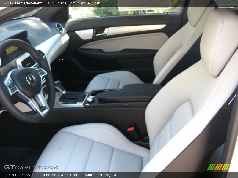Arctic White / Ash 2012 Mercedes-Benz C 350 Coupe