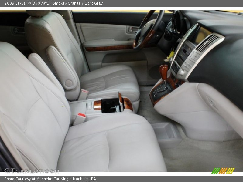 Smokey Granite / Light Gray 2009 Lexus RX 350 AWD