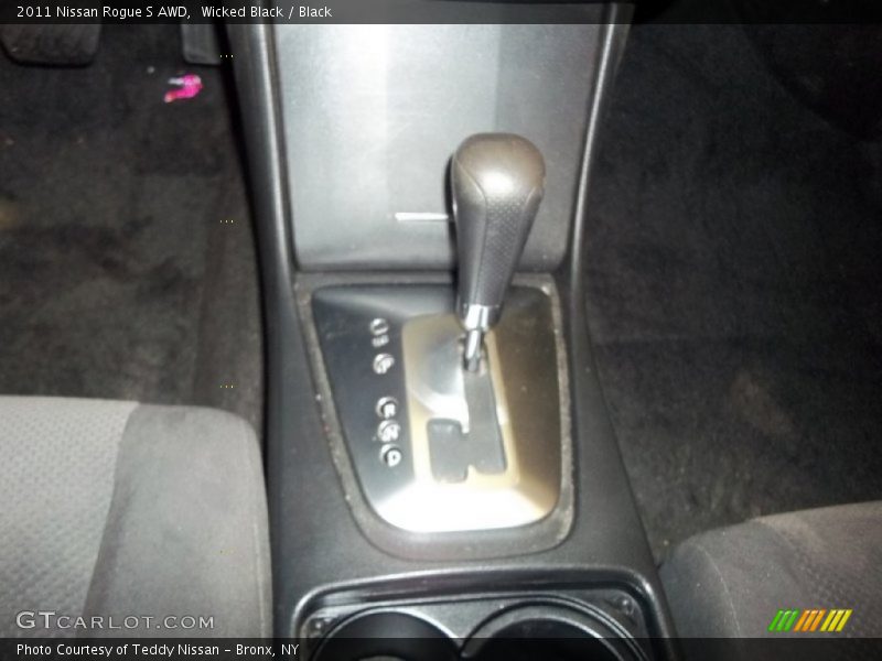 Wicked Black / Black 2011 Nissan Rogue S AWD