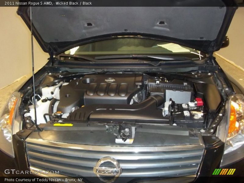 Wicked Black / Black 2011 Nissan Rogue S AWD