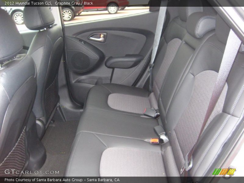 Graphite Gray / Black 2012 Hyundai Tucson GLS