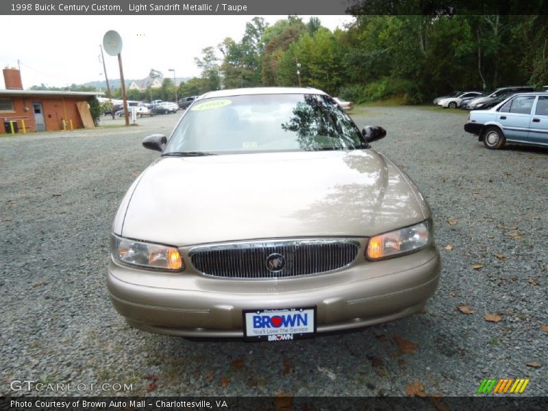 Light Sandrift Metallic / Taupe 1998 Buick Century Custom
