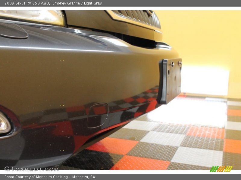 Smokey Granite / Light Gray 2009 Lexus RX 350 AWD
