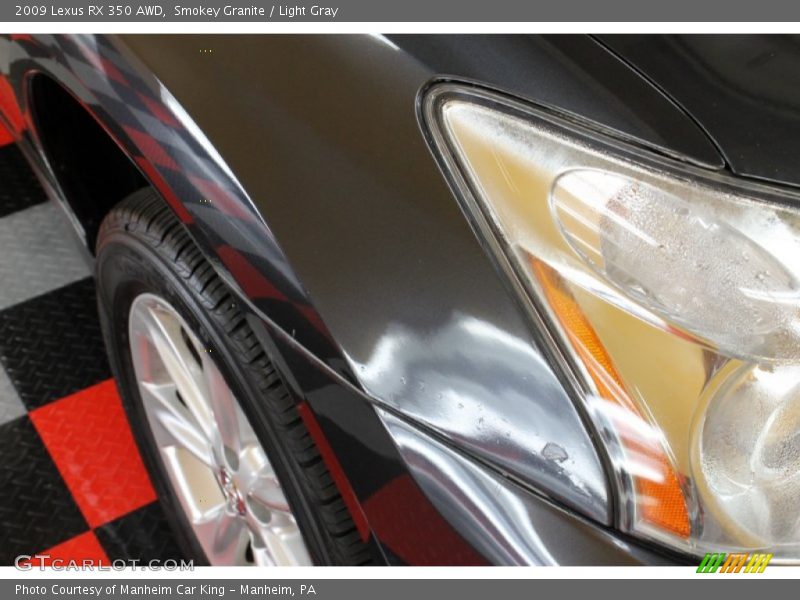 Smokey Granite / Light Gray 2009 Lexus RX 350 AWD