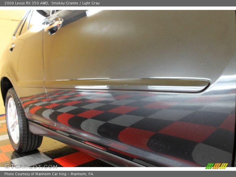 Smokey Granite / Light Gray 2009 Lexus RX 350 AWD