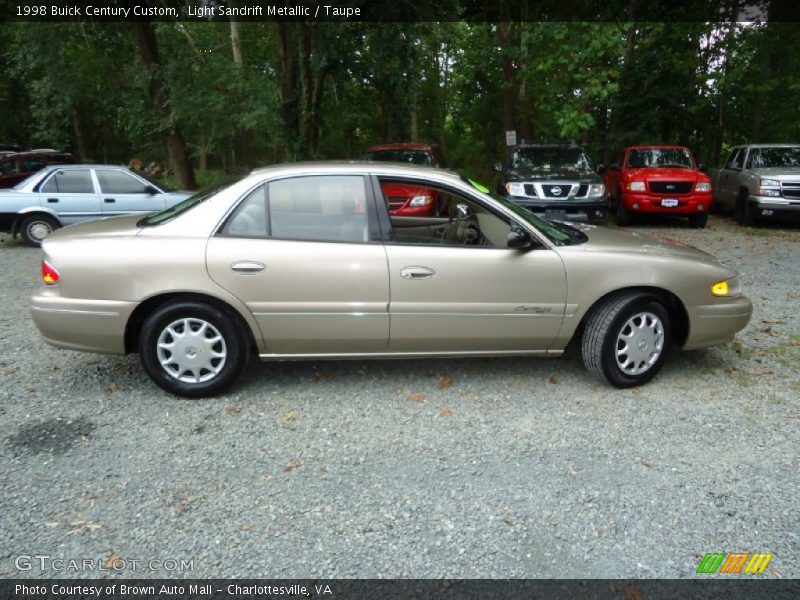 Light Sandrift Metallic / Taupe 1998 Buick Century Custom