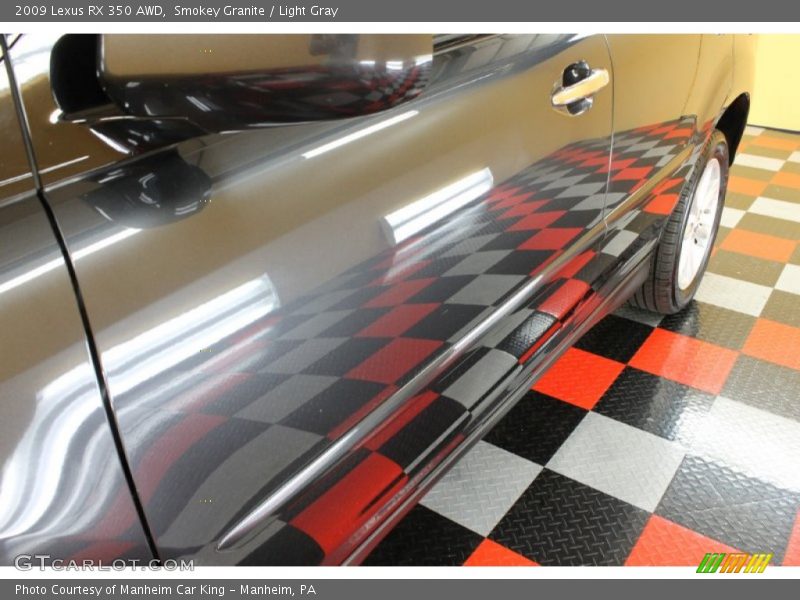 Smokey Granite / Light Gray 2009 Lexus RX 350 AWD