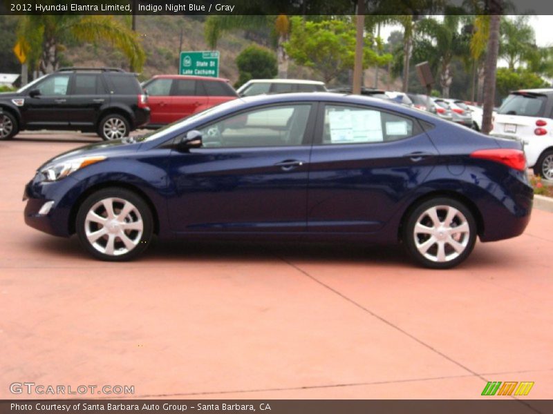  2012 Elantra Limited Indigo Night Blue