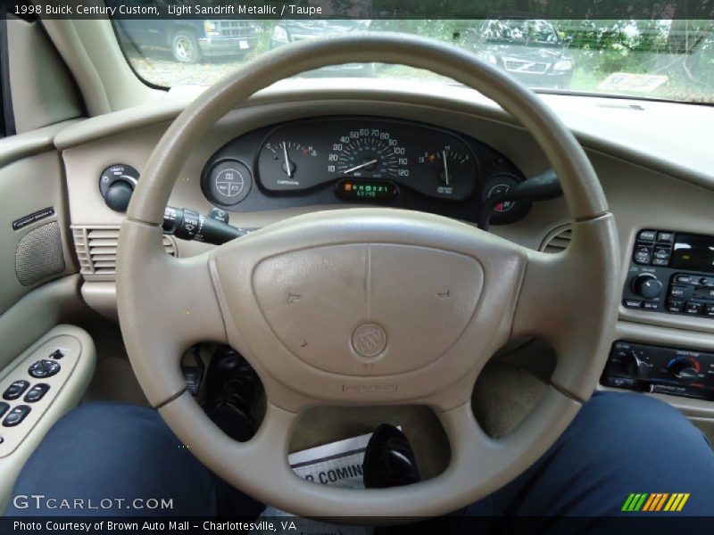 Light Sandrift Metallic / Taupe 1998 Buick Century Custom