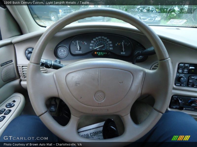 Light Sandrift Metallic / Taupe 1998 Buick Century Custom