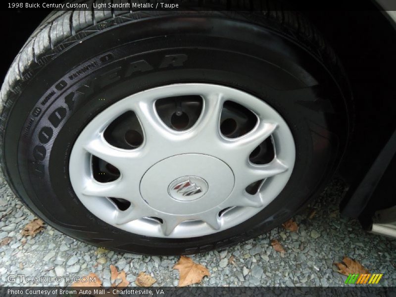 Light Sandrift Metallic / Taupe 1998 Buick Century Custom