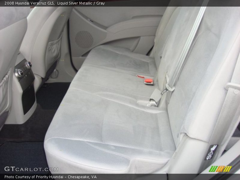 Liquid Silver Metallic / Gray 2008 Hyundai Veracruz GLS