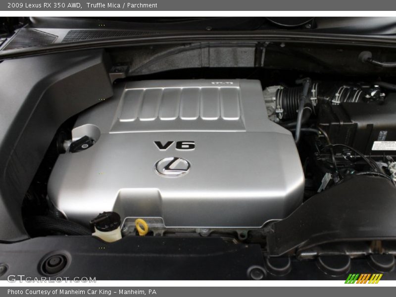 Truffle Mica / Parchment 2009 Lexus RX 350 AWD