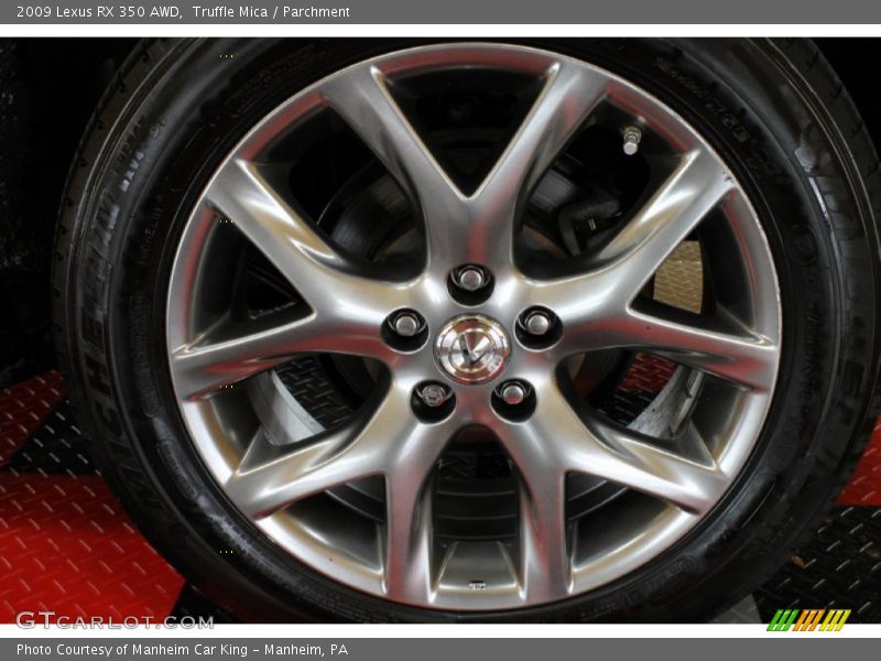 Truffle Mica / Parchment 2009 Lexus RX 350 AWD