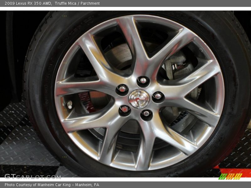 Truffle Mica / Parchment 2009 Lexus RX 350 AWD
