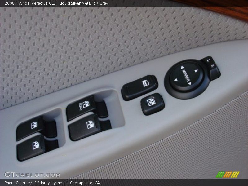 Liquid Silver Metallic / Gray 2008 Hyundai Veracruz GLS