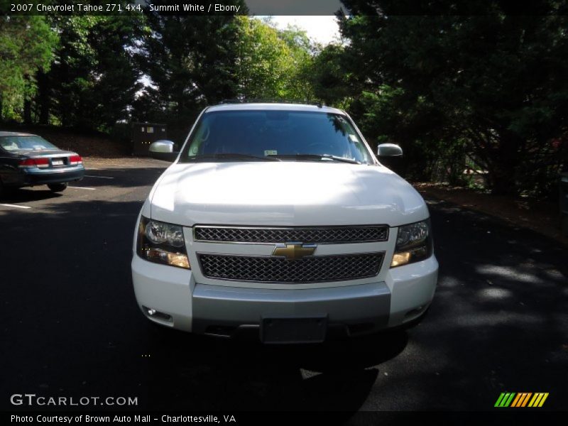 Summit White / Ebony 2007 Chevrolet Tahoe Z71 4x4