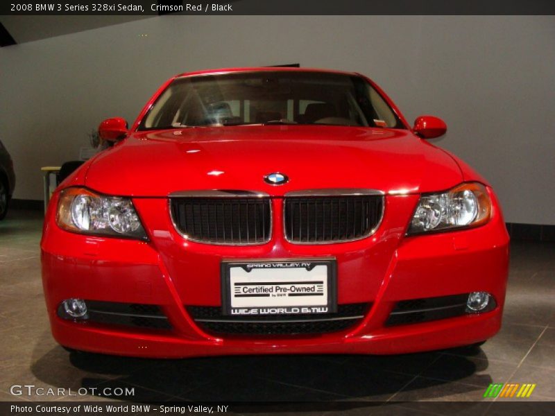 Crimson Red / Black 2008 BMW 3 Series 328xi Sedan