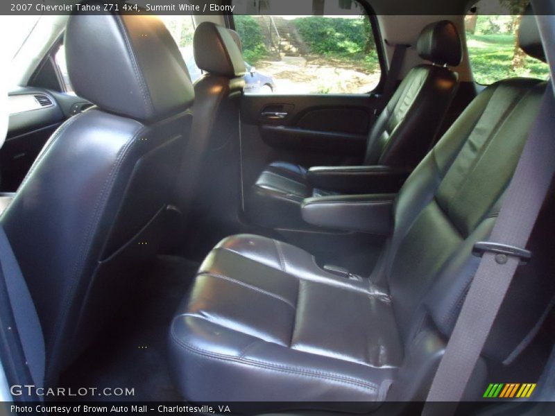  2007 Tahoe Z71 4x4 Ebony Interior