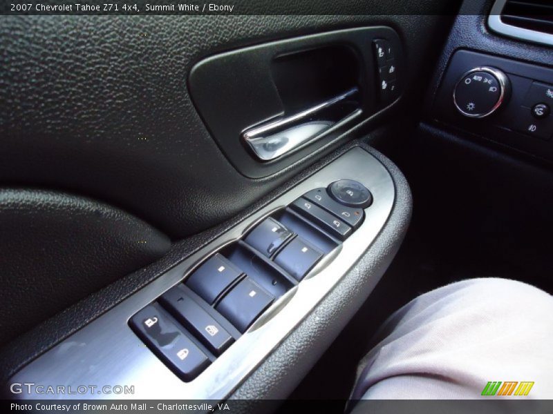 Summit White / Ebony 2007 Chevrolet Tahoe Z71 4x4