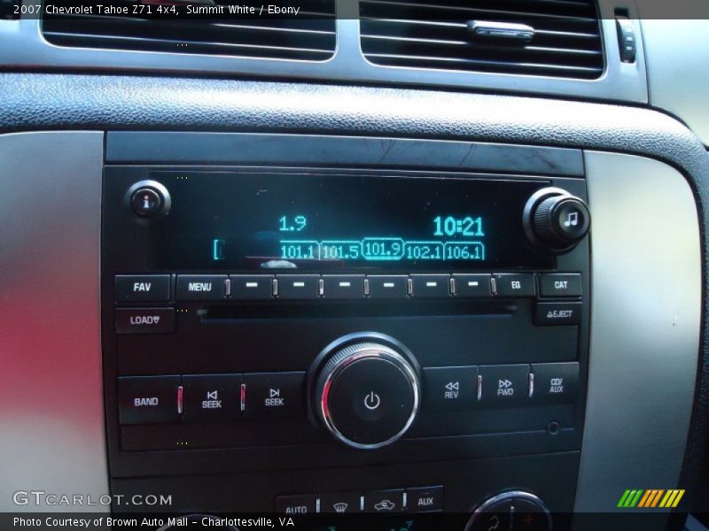 Audio System of 2007 Tahoe Z71 4x4