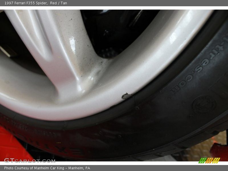 Red / Tan 1997 Ferrari F355 Spider