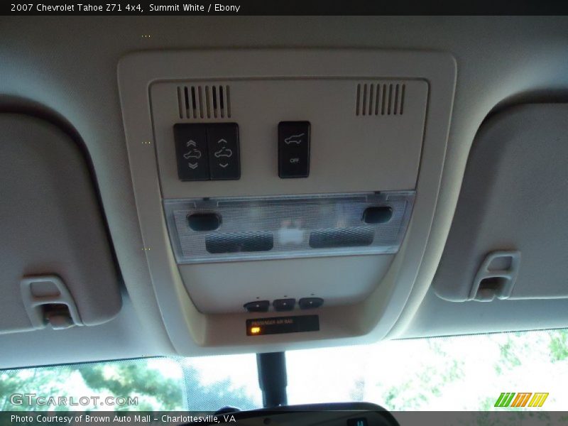 Summit White / Ebony 2007 Chevrolet Tahoe Z71 4x4