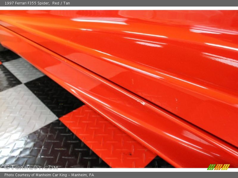 Red / Tan 1997 Ferrari F355 Spider