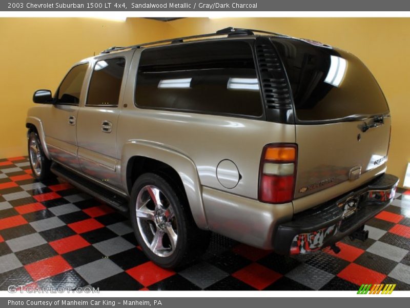 Sandalwood Metallic / Gray/Dark Charcoal 2003 Chevrolet Suburban 1500 LT 4x4