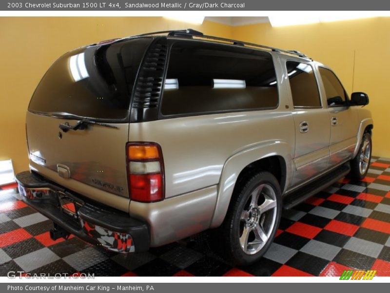 Sandalwood Metallic / Gray/Dark Charcoal 2003 Chevrolet Suburban 1500 LT 4x4