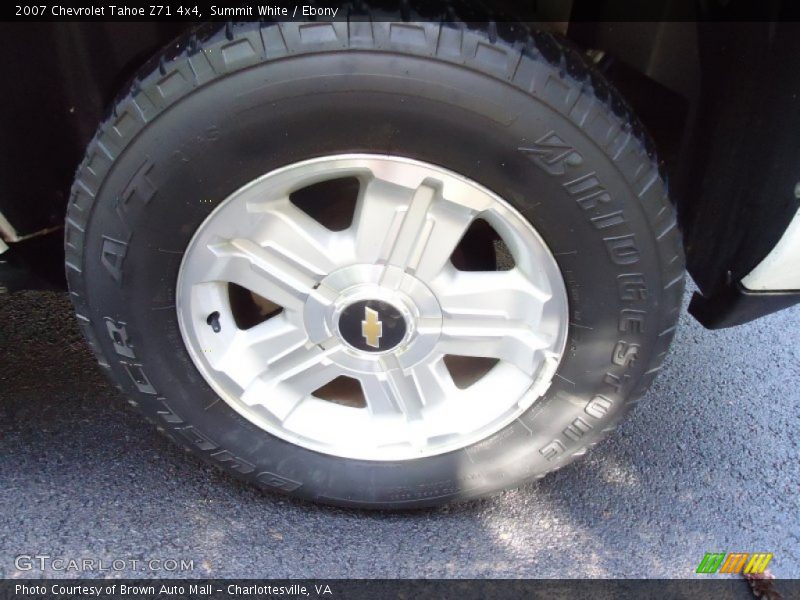  2007 Tahoe Z71 4x4 Wheel