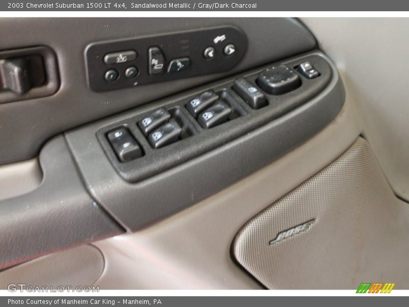 Sandalwood Metallic / Gray/Dark Charcoal 2003 Chevrolet Suburban 1500 LT 4x4