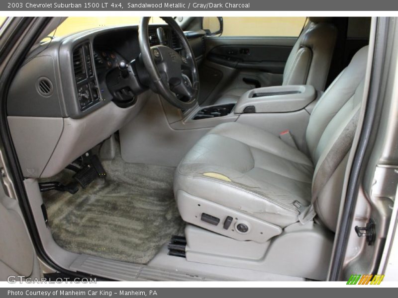 Sandalwood Metallic / Gray/Dark Charcoal 2003 Chevrolet Suburban 1500 LT 4x4