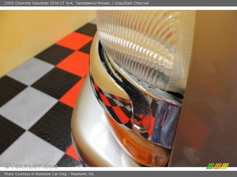 Sandalwood Metallic / Gray/Dark Charcoal 2003 Chevrolet Suburban 1500 LT 4x4