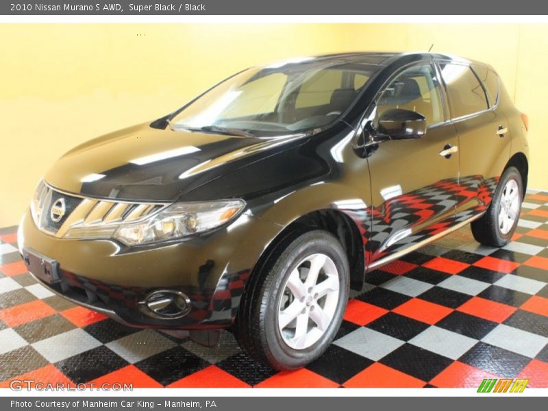 Super Black / Black 2010 Nissan Murano S AWD