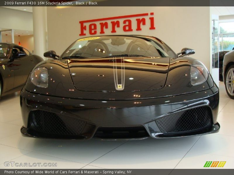  2009 F430 16M Scuderia Spider Black