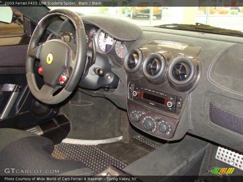Dashboard of 2009 F430 16M Scuderia Spider