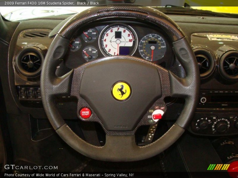  2009 F430 16M Scuderia Spider Steering Wheel
