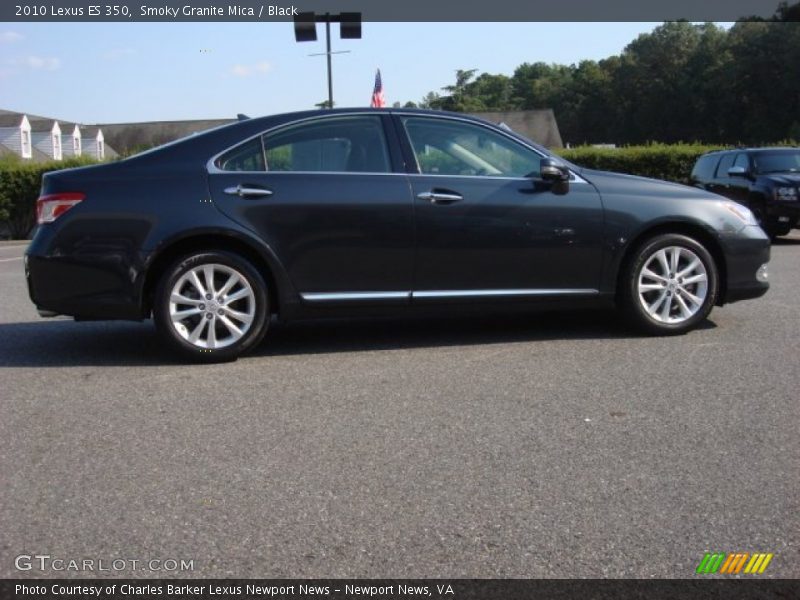 Smoky Granite Mica / Black 2010 Lexus ES 350