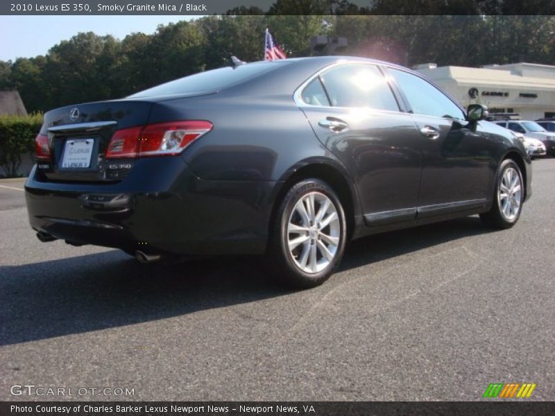 Smoky Granite Mica / Black 2010 Lexus ES 350