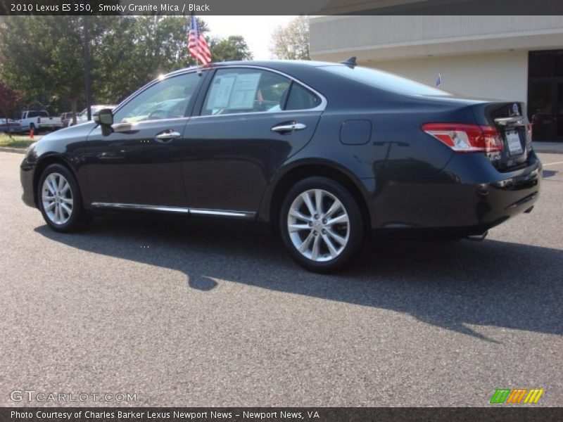 Smoky Granite Mica / Black 2010 Lexus ES 350