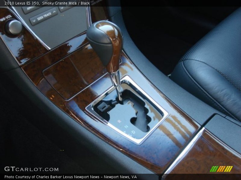 Smoky Granite Mica / Black 2010 Lexus ES 350