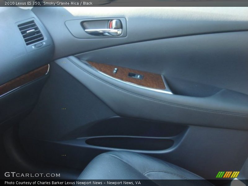 Smoky Granite Mica / Black 2010 Lexus ES 350