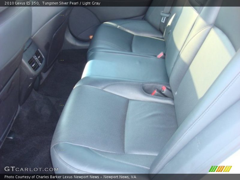 Tungsten Silver Pearl / Light Gray 2010 Lexus ES 350